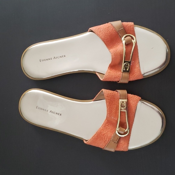 Etienne Aigner flat sandals - Picture 1 of 6